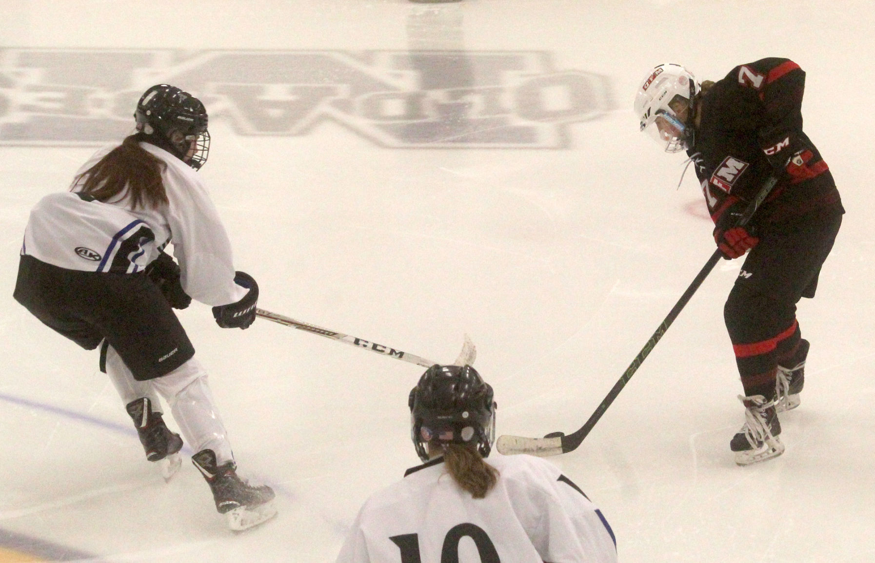 Chi-Hi/Menomonie girls hockey at Eau Claire Area 12-13-18